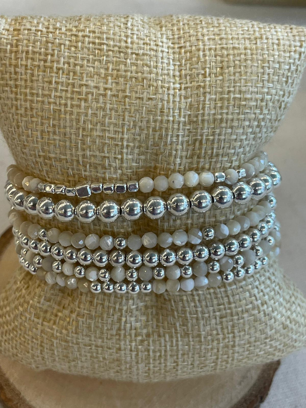 Bracelet Baha Nacre Paloma en argent 925 - Perles en Provence (photo 2)