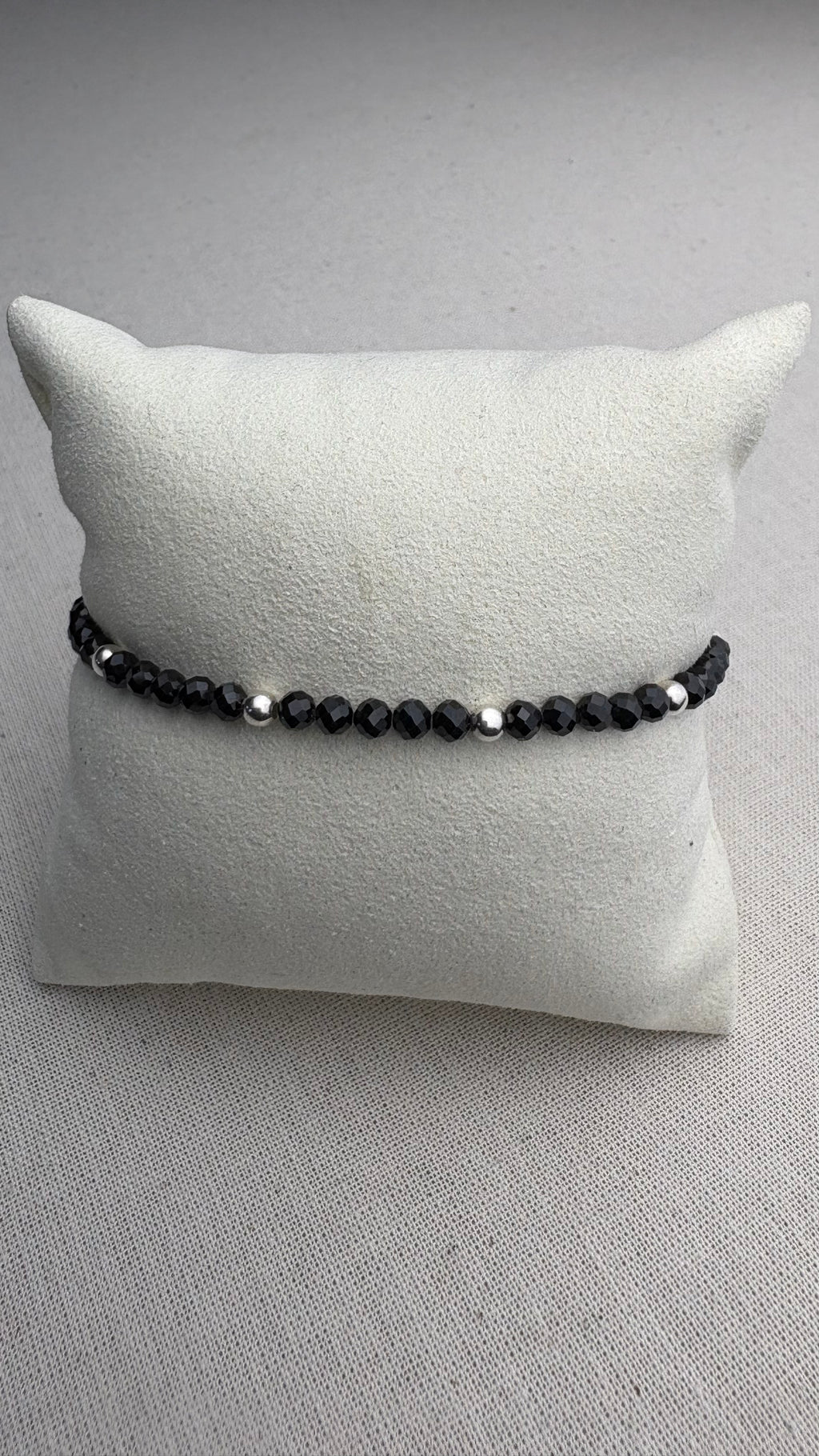 Bracelet Baha Onyx en argent 925 - Perles en Provence