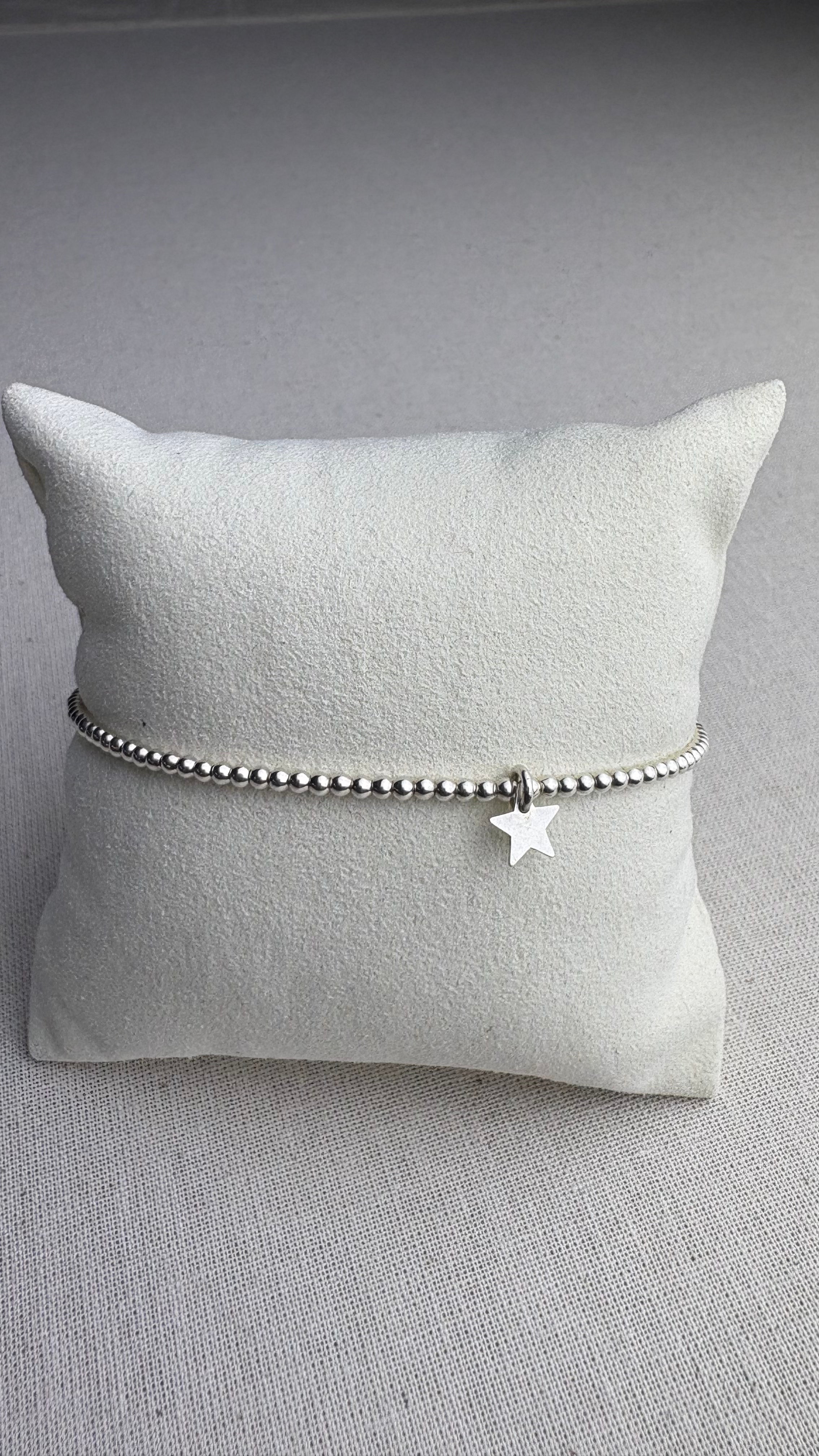 Bracelet Étoile en argent 925 - Perles en Provence