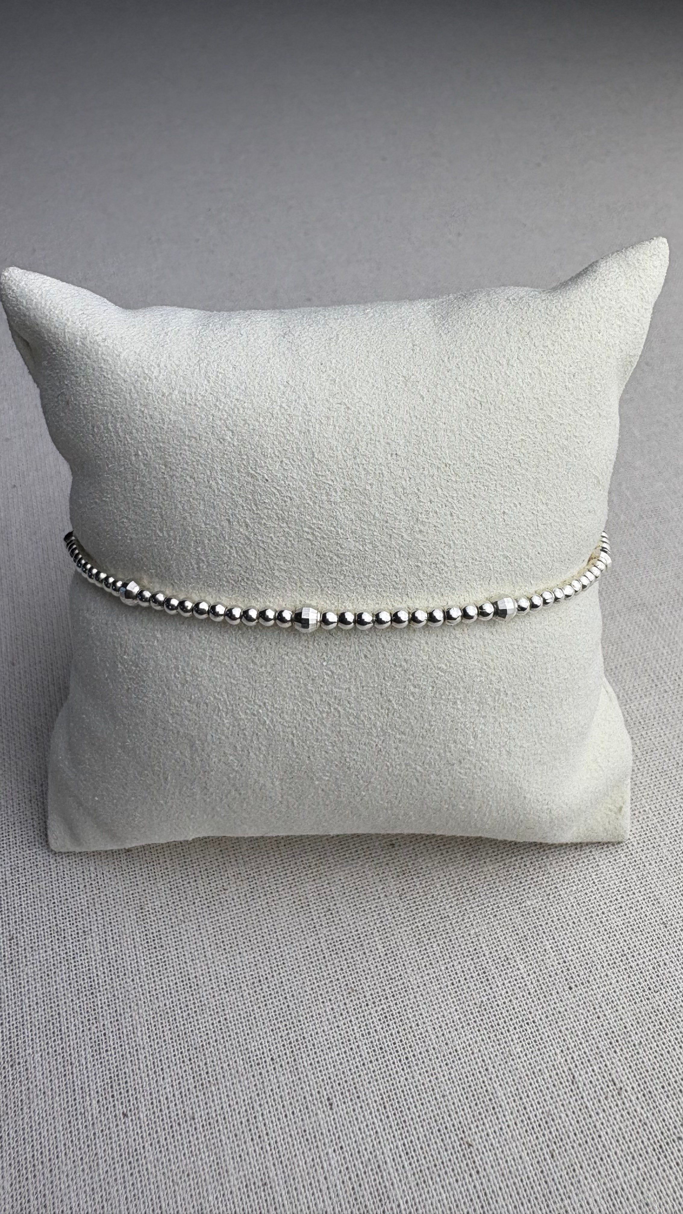 Bracelet Disco en argent 925 - Perles en Provence