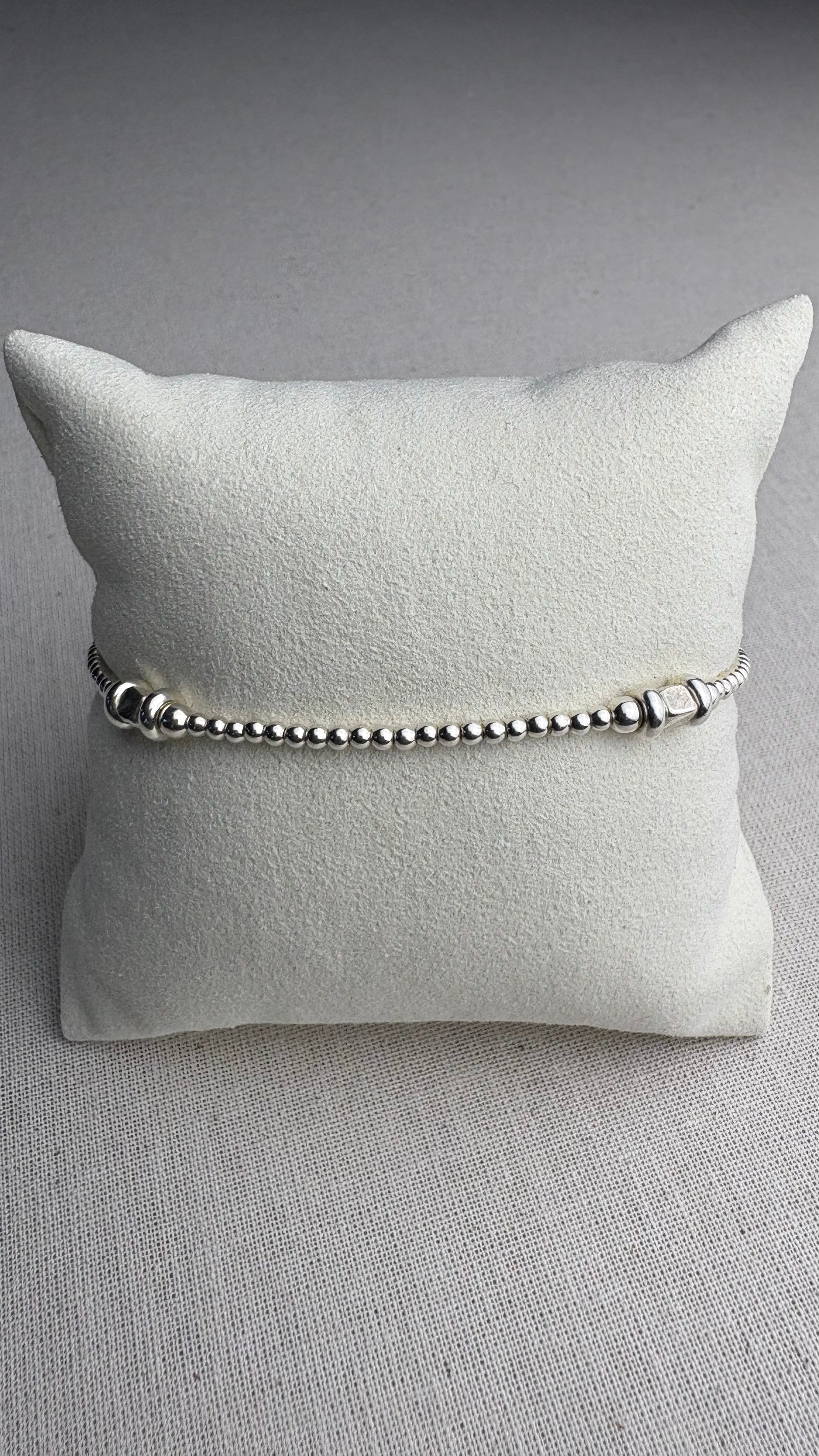 Bracelet Cléo en argent 925 - Perles en Provence (photo 2)