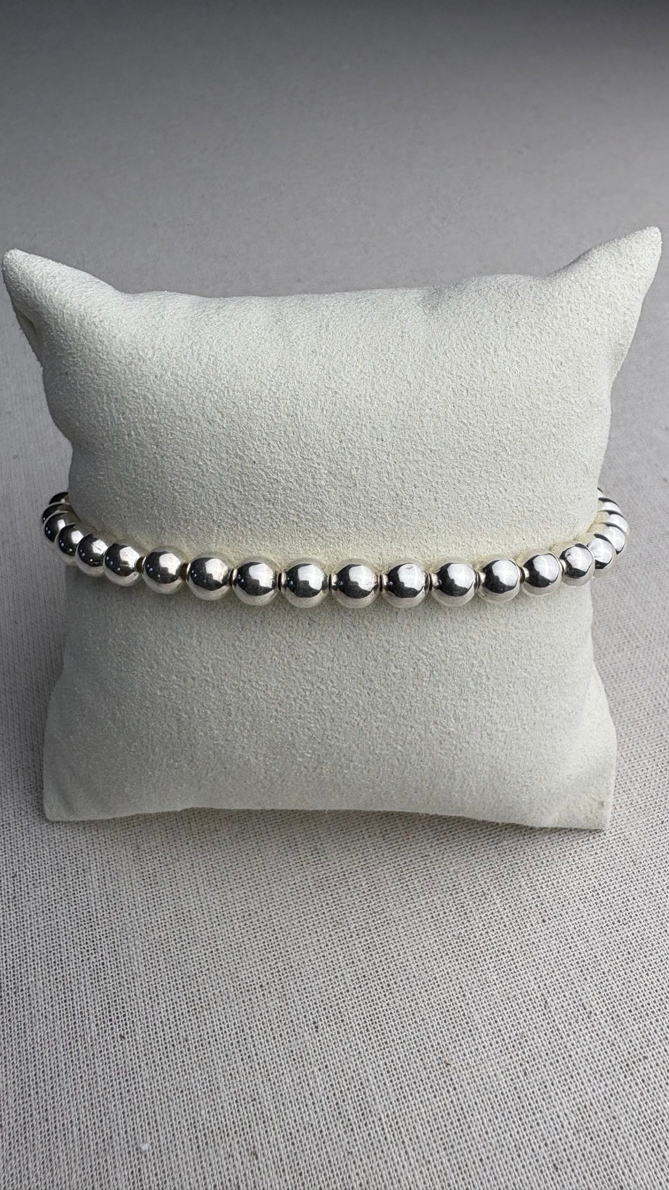 Bracelet Argent 5 mm - Perles en Provence