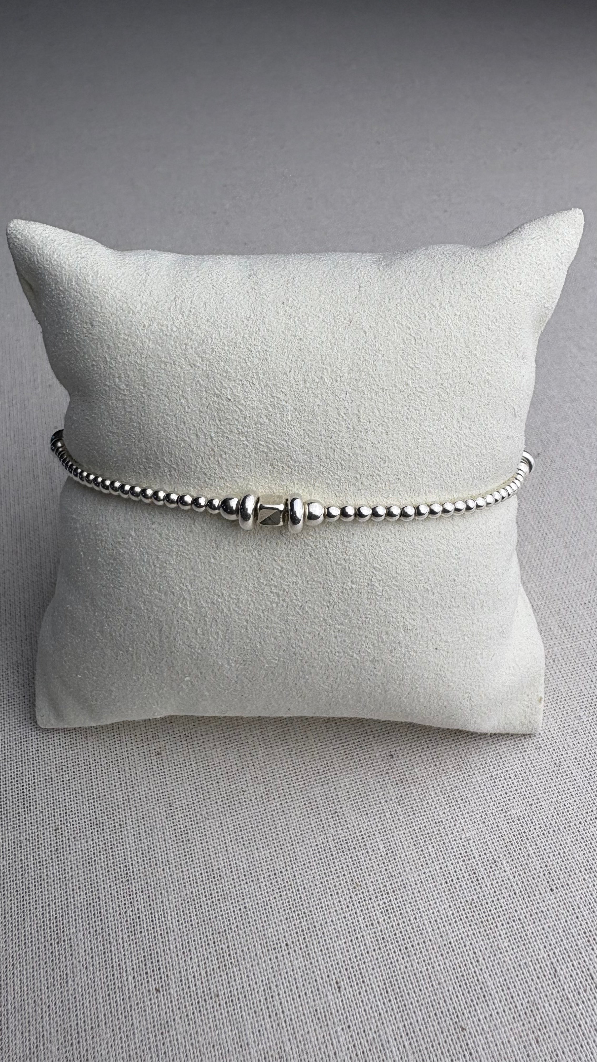 Bracelet Cléo en argent 925 - Perles en Provence