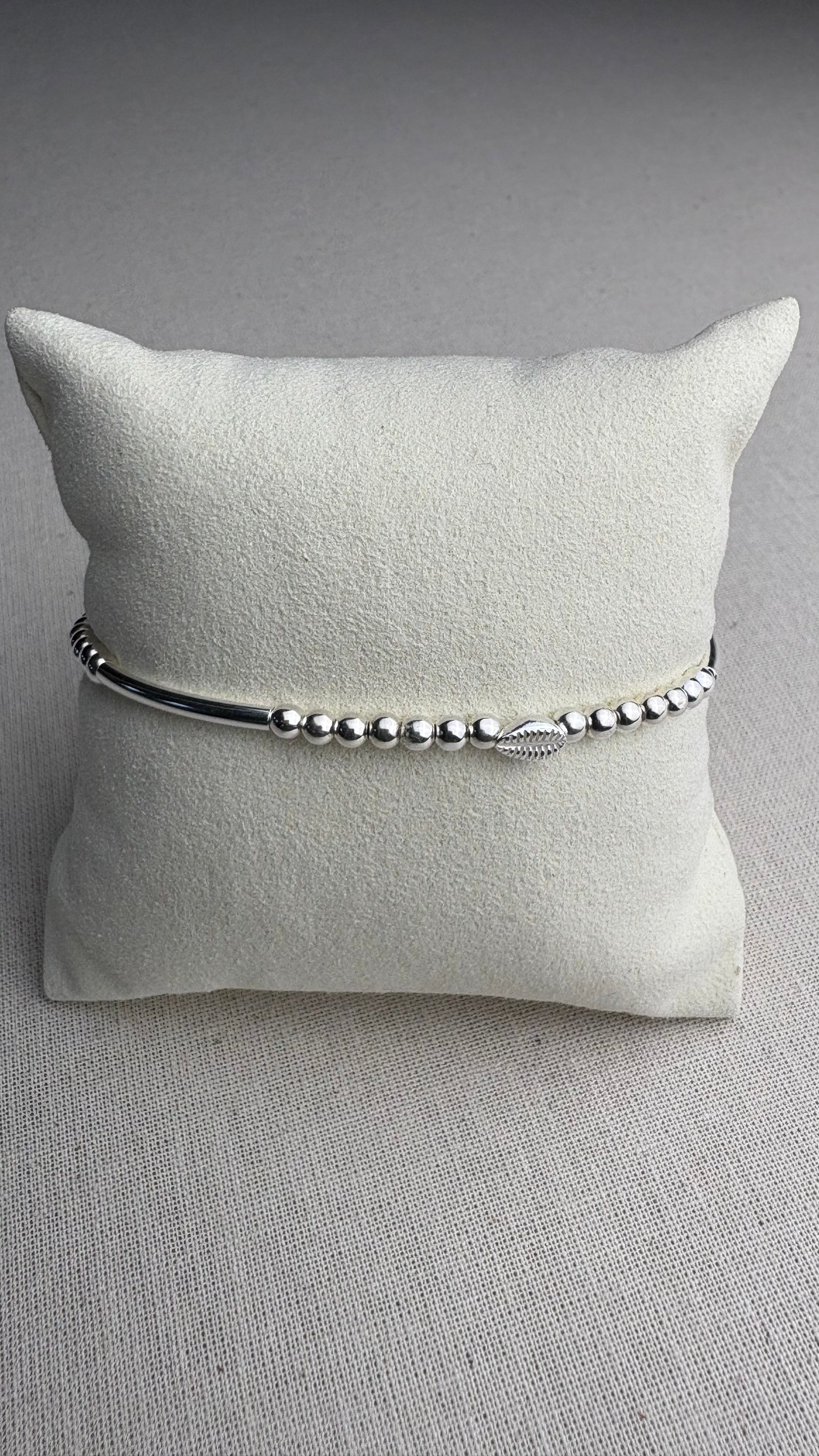 Bracelet Cauris en argent 925 - Perles en Provence