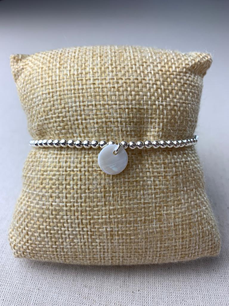 Bracelet Luna en argent 925 - Perles en Provence